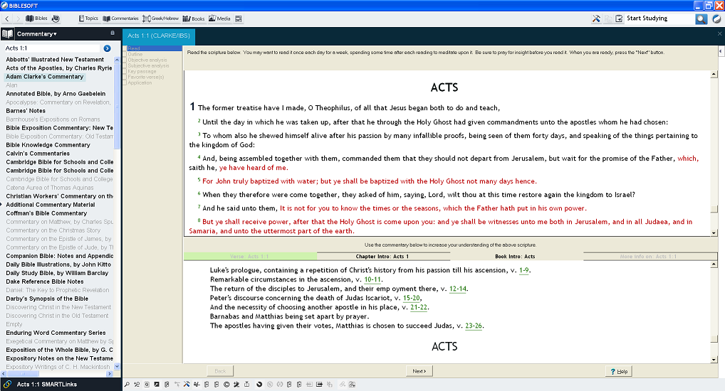 pc study bible for windows 10